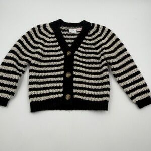 Zara Kids Monochrome Knit Cardigan